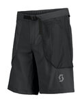 SCOTT pantalones cortos sin tirantes - EXPLORAIR ESCAPE - negro