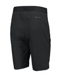SCOTT pantalones cortos sin tirantes - EXPLORAIR LIGHT - negro