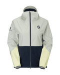 SCOTT chaqueta impermeable - EXPLORAIR LIGHT DRYO 2.5L W - gris/azul/amarillo