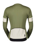 SCOTT maillot de verano de manga larga - ENDURANCE PRO W - verde/blanco