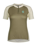 SCOTT jersey de manga corta - ENDURANCE 20 W - verde/blanco