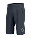 SCOTT pantalones cortos sin tirantes - TRAIL VERTIC W/PAD - azul