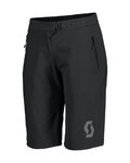 SCOTT pantalones cortos sin tirantes - TRAIL VERTIC W/PAD W - negro