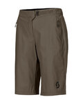 SCOTT pantalones cortos sin tirantes - TRAIL VERTIC W/PAD W - verde