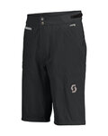 SCOTT pantalones cortos sin tirantes - TRAIL TUNED - negro