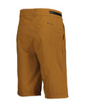 SCOTT pantalones cortos sin tirantes - TRAIL TUNED - marrón