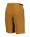 SCOTT pantalones cortos sin tirantes - TRAIL TUNED W - marrón