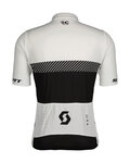 SCOTT jersey de manga corta - RC TEAM - blanco/negro
