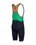SCOTT pantalones cortos de tirantes - BIB RC TEAM ++ - azul/verde/marrón