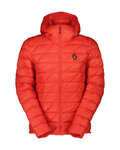 SCOTT chaqueta aislante - INSULOFT LIGHT DOWN - rojo
