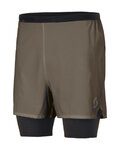SCOTT pantalones cortos sin tirantes - HYBRID ENDURANCE TECH - gris/negro