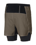 SCOTT pantalones cortos sin tirantes - HYBRID ENDURANCE TECH - gris/negro