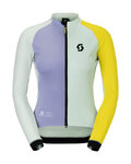 SCOTT chaqueta cortaviento - RC PRO WARM GTX WS-REMIX W - verde/amarillo/azul