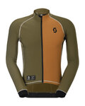 SCOTT maillot de invierno de manga larga - RC PRO WARM REMIX - marrón/verde