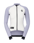 SCOTT maillot de invierno de manga larga - RC PRO WARM REMIX W - blanco/gris