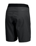 SCOTT pantalones cortos sin tirantes - EXPLORAIR LIGHT W - negro