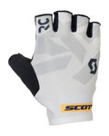 SCOTT guantes de dedos cortos - RC ENDURANCE SF - blanco/negro