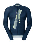 SCOTT maillot de verano de manga larga - RC PRO - azul/amarillo