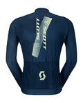 SCOTT maillot de verano de manga larga - RC PRO - azul/amarillo