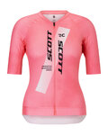 SCOTT jersey de manga corta - RC PRO W - rosa/blanco