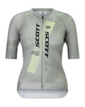 SCOTT jersey de manga corta - RC PRO W - gris/amarillo