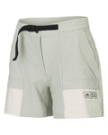 SCOTT pantalones cortos sin tirantes - EXPLORAIR ESCAPE W - gris/blanco