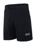 SCOTT pantalones cortos sin tirantes - EXPLORAIR ESCAPE - negro