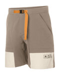 SCOTT pantalones cortos sin tirantes - EXPLORAIR ESCAPE - beige/blanco