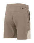 SCOTT pantalones cortos sin tirantes - EXPLORAIR ESCAPE - beige/blanco