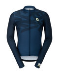 SCOTT maillot de verano de manga larga - RC ENDURANCE - azul