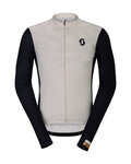 SCOTT maillot de verano de manga larga - RC ENDURANCE - blanco/negro
