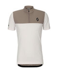 SCOTT jersey de manga corta - ENDURANCE LT - blanco/gris