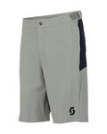 SCOTT pantalones cortos sin tirantes - VERTIC LT W/PAD - gris/azul