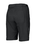 SCOTT pantalones cortos sin tirantes - VERTIC LT W/PAD W - negro