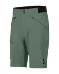 SCOTT pantalones cortos sin tirantes - EXPLORAIR LIGHT - verde