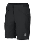 SCOTT pantalones cortos sin tirantes - EXPLORAIR LIGHT W - negro