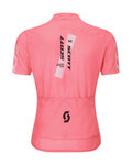 SCOTT jersey de manga corta - JUNIOR - rosa/blanco