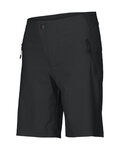 SCOTT pantalones cortos sin tirantes - VERTIC JR - negro