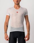 CASTELLI Camiseta de manga corta - PRO ISSUE - blanco