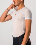 CASTELLI Camiseta de manga corta - PRO ISSUE - blanco