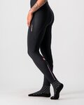 CASTELLI pantalones largos con tirantes - MENO WIND W - negro