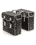 BASIL bolsa - MARA XL DOUBLE BAG - negro/blanco