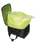 BASIL bolsa - MILES TRUNKBAG - negro/amarillo