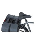 BASIL bolsa - URBAN DRY DOUBLE BAG - gris