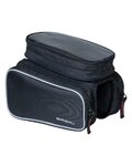 BASIL bolsa - SPORT DESIGN TOP TUBE FRAME BAG DOUBLE - negro