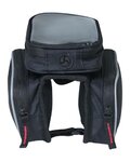 BASIL bolsa - SPORT DESIGN TOP TUBE FRAME BAG DOUBLE - negro