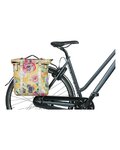 BASIL bolsa - BLOOM DOUBLE BAG MIK - amarillo/rojo
