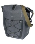 BASIL bolsa - NAVIGATOR STORM MIK SIDE L - gris/negro