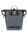 BASIL bolsa - NAVIGATOR STORM M - gris/negro