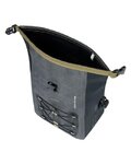BASIL bolsa - NAVIGATOR STORM MIK SIDE M - gris/negro